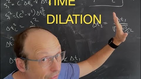 Special Relativity: Deriving Time Dilation