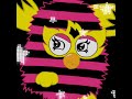 Stripped furby girl