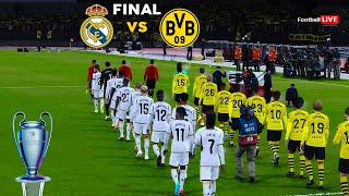 Real Madrid VS Borussia Dortmund - FINAL - UEFA Champions League 2024 UCL Full Match | PES Gameplay