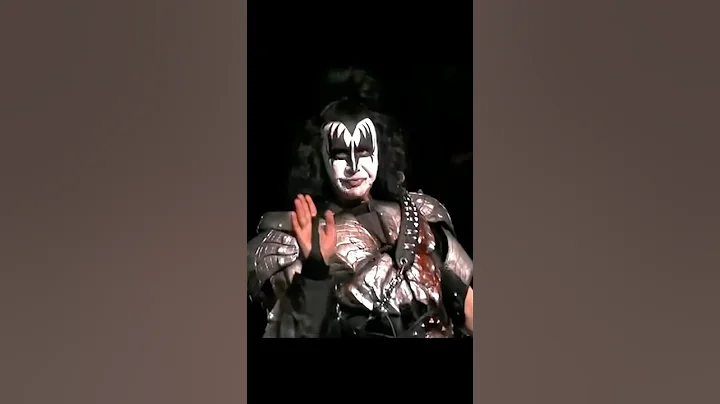 The audience sings Happy Birthday to Gene Simmons #genesimmons #shorts #kissfan777 #kissarmy