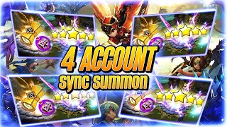 4 HESAP SENKRON MİSTİK ÇAĞRI! 🔥| SWC2024 SC | Summoners War'da 4 Hesap Aynı Anda Çağrı Yapıyoruz! ⚔️