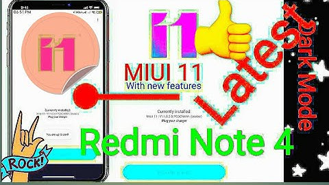Redmi note 4 | mido | MIUI 11✓ Xiaomi.eu✓Port rom✓Dark mode👌Battery👍 Huge customization 🤳 Graphic