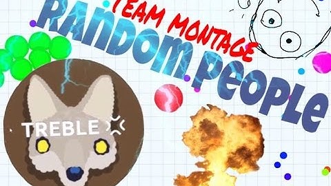 TEAMING WITH RANDOM PEOPLE! l Agar.io #2