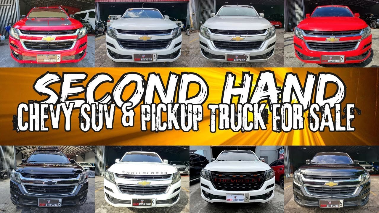 Best Pre Owned SUV and Pick Up Truck Philippines | Get the best deals and offers Chevrolet Cars!