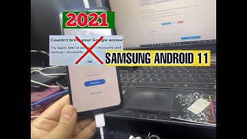 All Samsung ANDROID 11 GOOGLE/FRP BYPASS October 2021 (100% Free Working With Free Tools) 2021