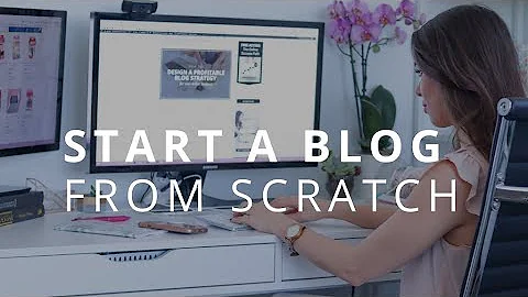 How to Start A Blog From Scratch // Kimberly Ann J...
