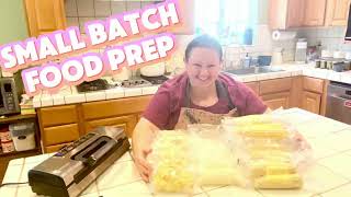Small Batch Freezer Food Prep | Freezer Food Prep |  Food Preservation |Meal Prepping