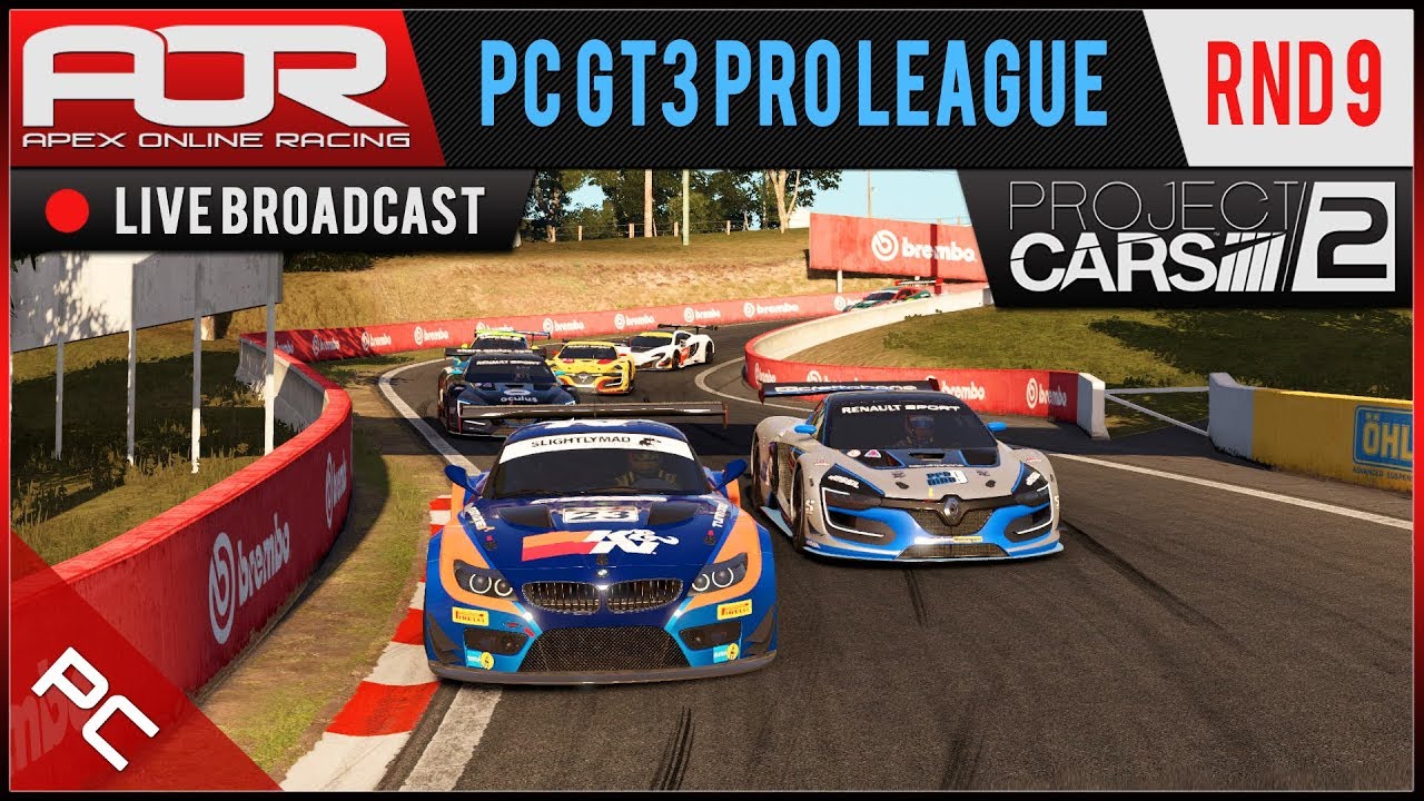Project CARS 2 - AOR PC GT3 Pro League - Season 9 - Round 9 - Bathurst