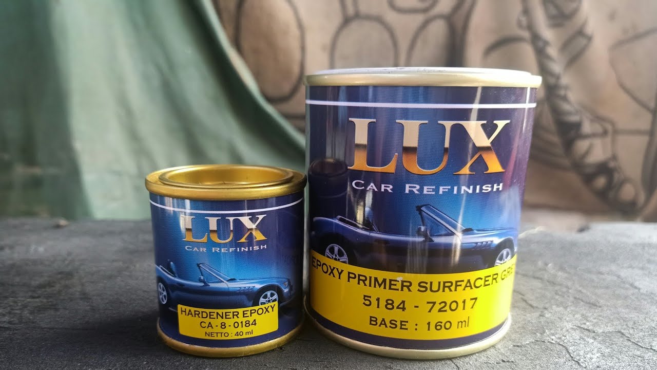 PERBANDINGAN EPOXY+HARDENER+TINNER YouTube