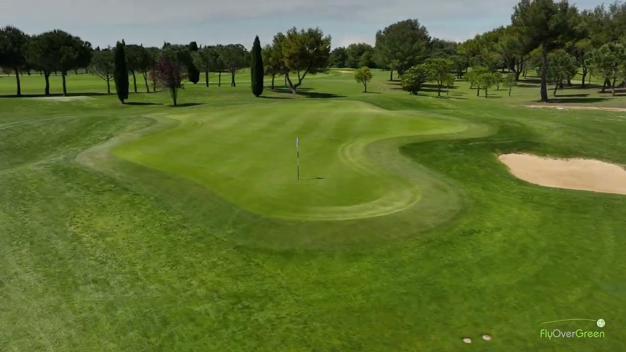 Golf de Montpellier Massane   drone aerial video   Montpellier Massane   Hole#02