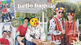 VLOG • Advance Birthday Gift, Chill Weekend in Baguio City 👬🍓 | Mhel Kyung Cristobal