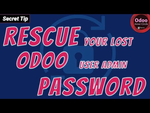 Rescue an Odoo User Admin Password | Reset a Lost Odoo database Security Postgres Recover