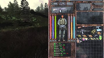 Stalker Lost Alpha (Leaked) killing some izloms and driving car in the Dark Valley