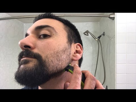 Video: Beard History 101 Med Philips OneBlade Razor