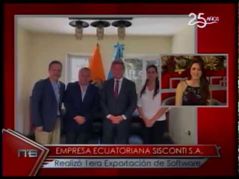 Empresa Ecuatoriana Sisconti S.A. realizó 1era Exportación de Software