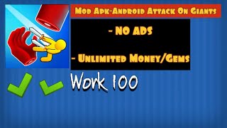 Mod Apk-Android Unlimited Diamonds V. 0.11.4 [OCTOBER] | Game Attack On Giants [] No ADS screenshot 3