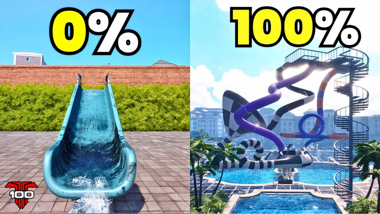 So sieht ein 5 Sterne Luxus-Wasserpark für 1.500.000$ aus | 100% Waterpark Simulator