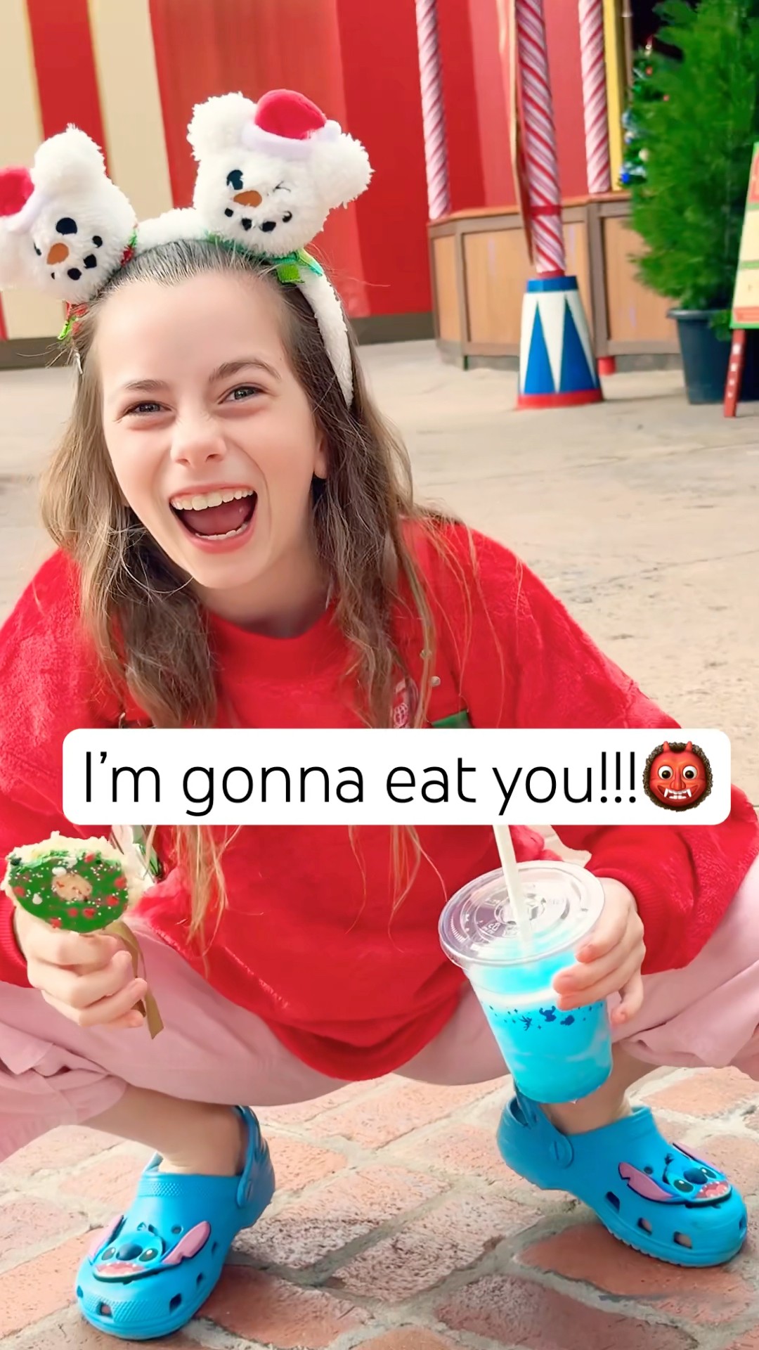 She WILL eat her ALIvE!?