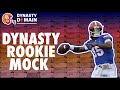 2023 DYNASTY ROOKIE MOCK DRAFT (Dynasty Fantasy Football 2023)