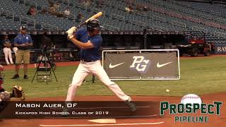 Mason Auer Prospect Video, OF, Kickapoo High School Class of 2019