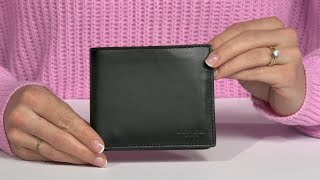 COACH 3-in-1 Wallet in Burnished Leather SKU: 9931079