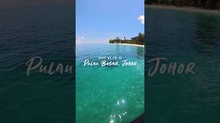 What we did in Pulau Besar Johor Paradise #pulaubesar #thingstodo
