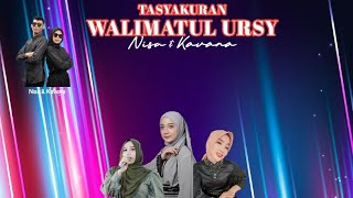 Tasyakuran walimatul ursy Nisa & Kavana, Rowosari Tembalang, bersama New Alisa Nada