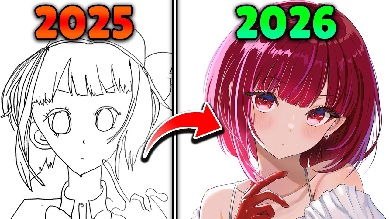 How I Taught Myself to Draw in 1 Year (No Experience) - YouTube