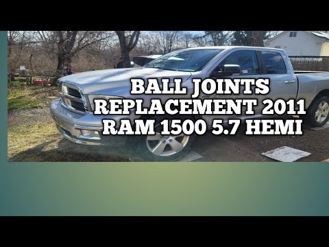 DIY Ball Joints Replacement & Fluid's Change 2011 RAM 1500 5.7