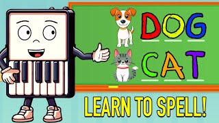 Spelling Song for Kids - Learn to Spell DOG, CAT, RED and More! | Liana's World