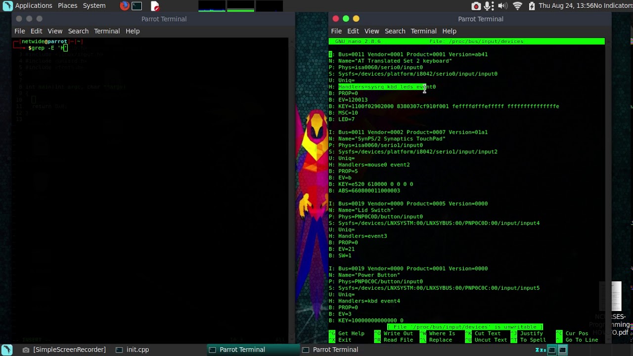 Keylogger En Linux C C YouTube Keylogger en linux c c youtube
