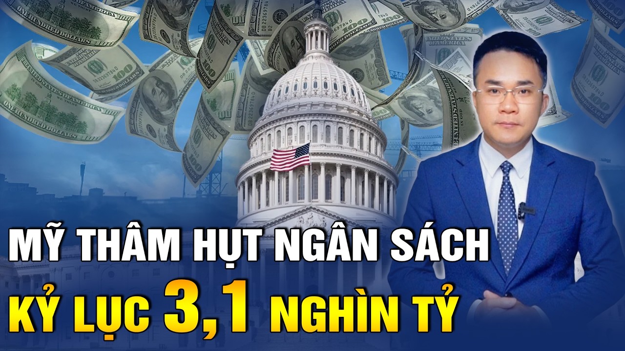 THÂM HỤT NGÂN SÁCH KỶ LỤC 3,1 NGHÌN TỶ, NỢ CÔNG MỸ NGUY CƠ TĂNG 120% GDP TRONG 10 NĂM TỚI