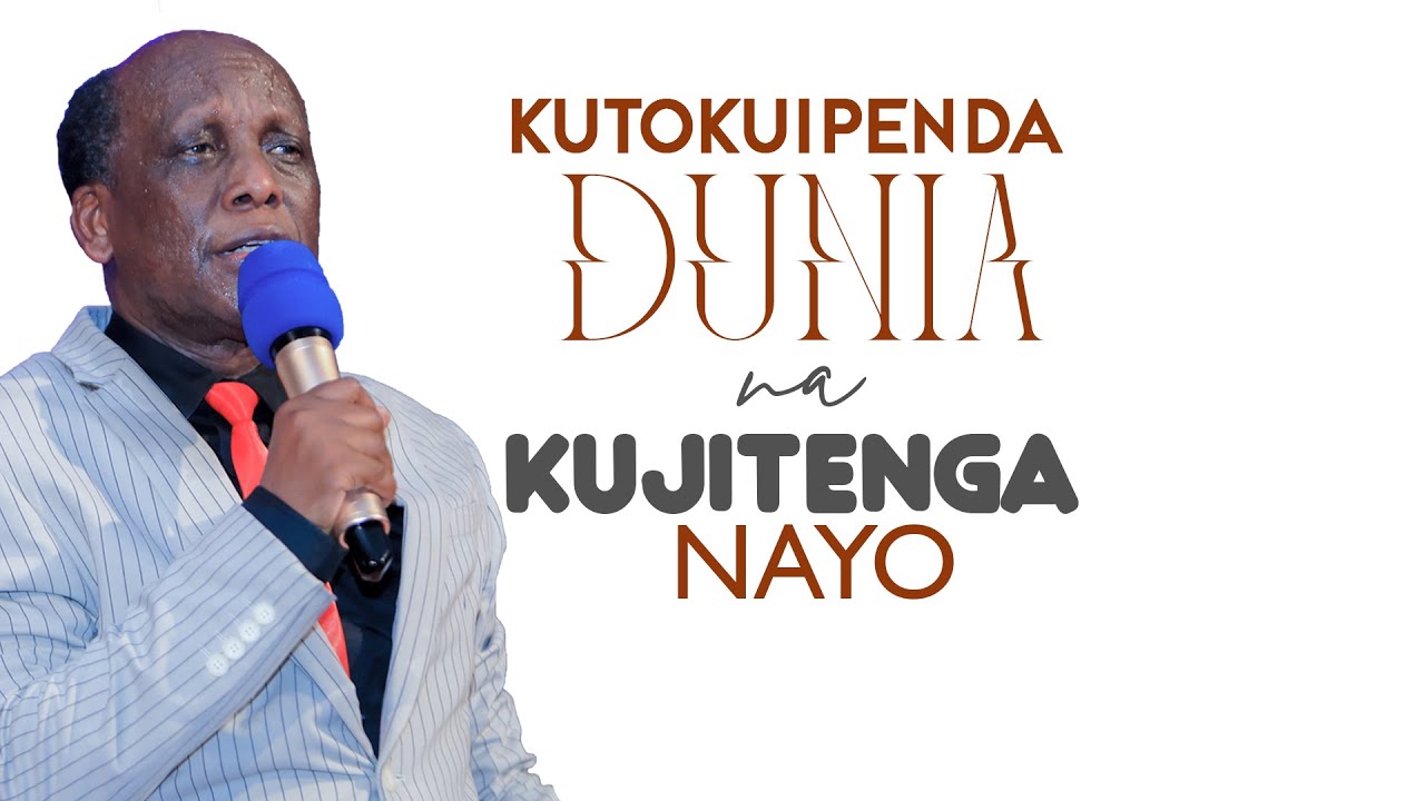 Mch Moses Magembe - KUTOKUIPENDA DUNIA NA KUJITENGA NAYO | IBADA YA JUMAPILI JIONI