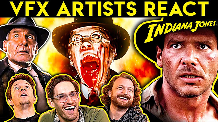 VFX Artists React to Bad & Great INDIANA JONES CGi