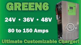 Go GREEN with the Three-Phase GREEN6 Industrial Charger ⚡