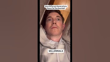 Different Generations VS Doorbell #funny #viralshort #trending #funnyshorts #reaction #viral