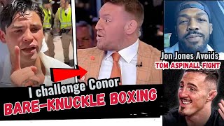 Ryan Garcia Calls Out Conor McGregor for BKFC Boxing; Jon Jones Avoids Tom Aspinall