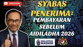 SYABAS PENERIMA² PEMBAYARAN SEBELUM AIDILADHA 2026! 💥