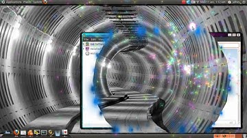my computer running ubuntu 10.10 maverick with compiz fusion & all addon