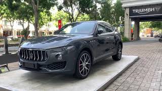 Xe Ý Maserati Levante 5 Chỗ Màu Xám, Nội Thất Đỏ | Giá Hợp Lý | 0908045001