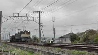 8863レ　EF65 2119＋シキ801B1　東海道線：三島～沼津