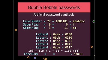 Bubble Bobble ※ Cracking Videogame Passwords S1e4