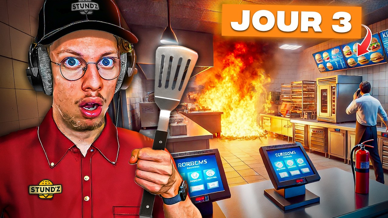 On a OUVERT le PIRE Fast Food de tous les temps... (avec @Clinkoo  | Fast Food Simulator)