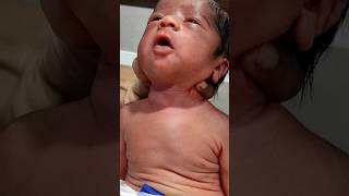 Burping After Feed Of New Born Baby