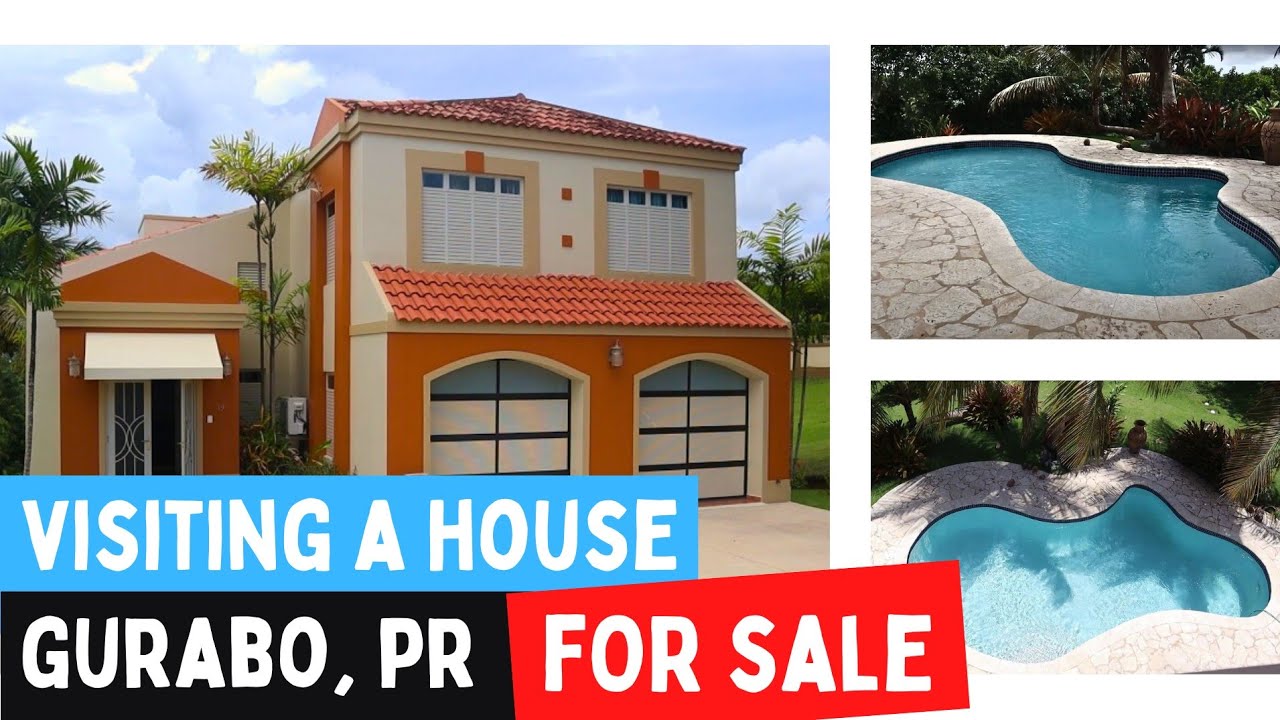 Visité casa de lujo a la venta en Gurabo Puerto Rico cerca de la 30