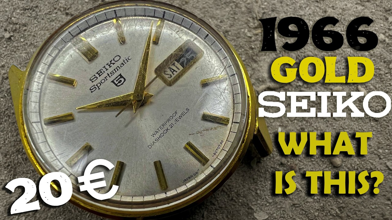 SEIKO 1966 года за 20€ на eBay… Внутри было то, чего там быть не должно!