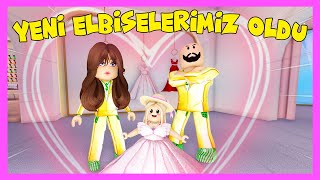 ZENGİN BABAM BİZE YENİ GÜZEL ELBİSELER ALDI 🥰 ROBLOX KÜBRA NİSA HAN KANAL