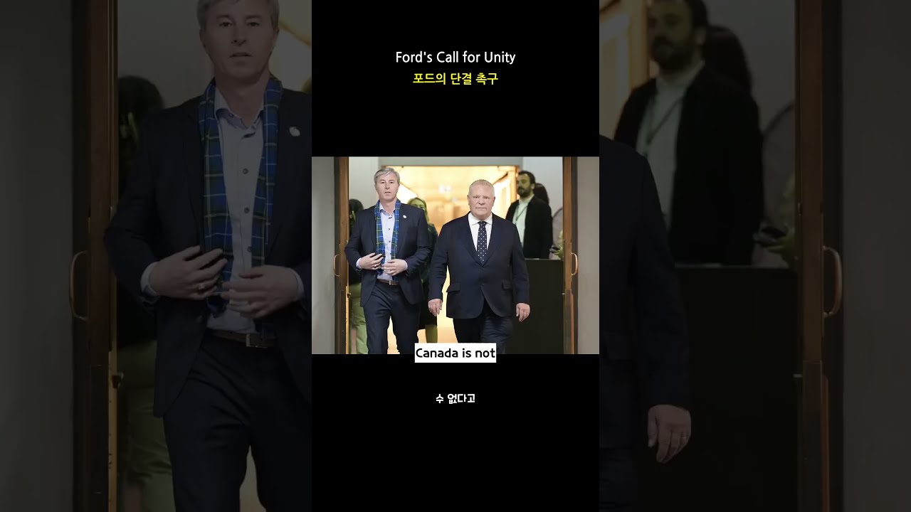 Doug Ford S Call To Unite Against Trump 51st State Remark