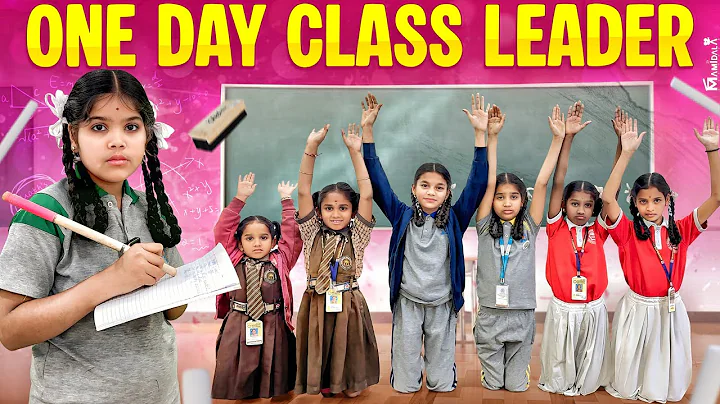 ONE DAY CLASS LEADER || gayathri on fire || funny childrens video || village comedy video 