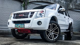 Catback exhaust system on a 2008 Isuzu DMAX